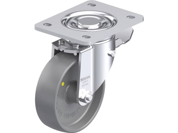 Blickle 936995 LH-PO 125G-3-ST-ELS Teräksinen kääntöpyörä Pyörän halkaisija: 125 mm Kantavuus (max.): 300 kg 1 kpl