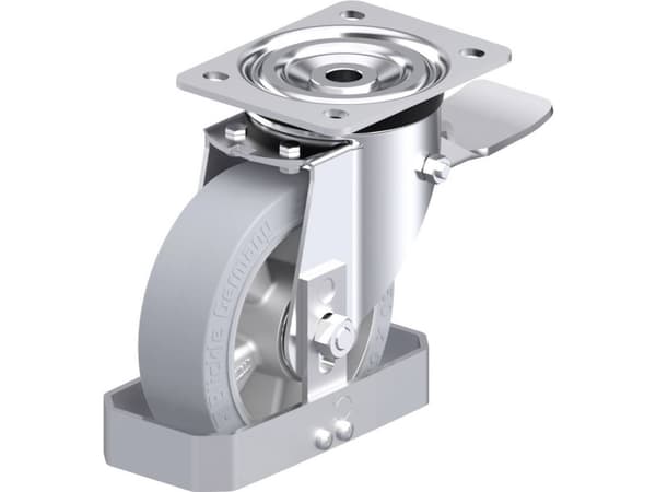 Blickle 938517 L-ALEV 150K-ST-SG-FS Teräksinen kääntöpyörä Pyörän halkaisija: 150 mm Kantavuus (max.): 400 kg 1 kpl