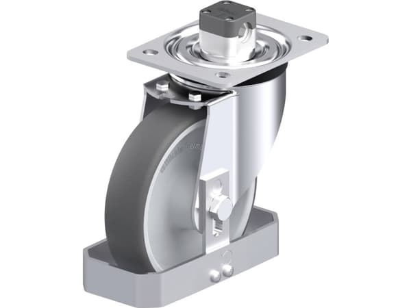 Blickle 938764 L-PATH 160R-CS11-FS Teräksinen kääntöpyörä Pyörän halkaisija: 160 mm Kantavuus (max.): 400 kg 1 kpl