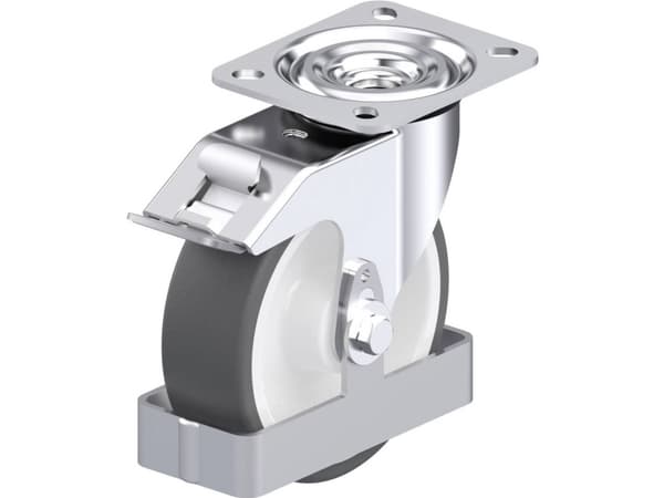 Blickle 938923 L-POTH 125R-FI-FS Teräksinen kääntöpyörä Pyörän halkaisija: 125 mm Kantavuus (max.): 250 kg 1 kpl