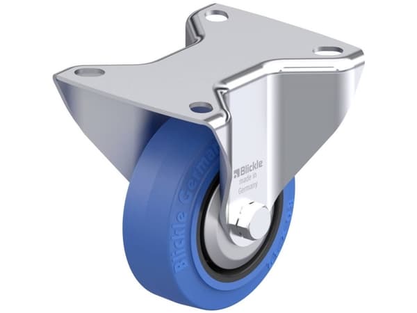 Blickle 850358 B-POEV 80XR-SB-FA Kiinteä teräspyörä Pyörän halkaisija: 80 mm Kantavuus (max.): 140 kg 1 kpl