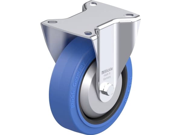 Blickle 850385 B-POEV 125XR-SB-FA Kiinteä teräspyörä Pyörän halkaisija: 125 mm Kantavuus (max.): 250 kg 1 kpl