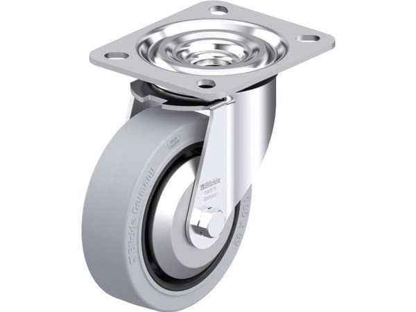 Blickle 850515 L-POEV 100XR-SG-FA Styrehjul i stål Hjuldiameter: 100 mm Bæreevne (maks.): 200 kg 1 stk