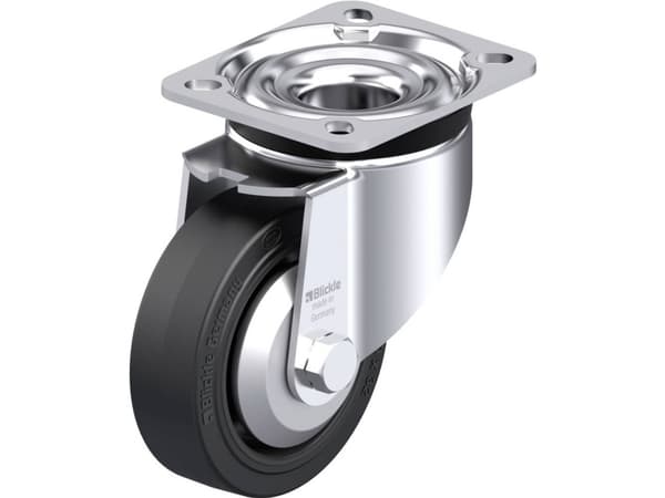 Blickle 850946 LK-POEV 100XR-1-FA Styrehjul i stål Hjuldiameter: 100 mm Bæreevne (maks.): 200 kg 1 stk