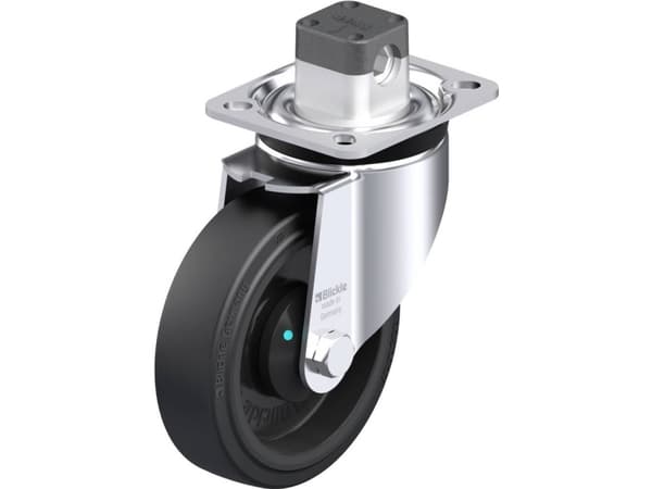 Blickle 851097 LK-POEV 125KAD-1-CS11 Teräksinen kääntöpyörä Pyörän halkaisija: 125 mm Kantavuus (max.): 250 kg 1 kpl
