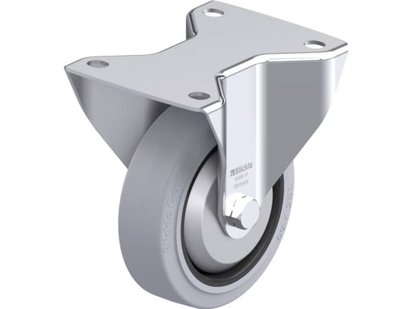 Blickle 851415 BK-POEV 125XR-3-SG-FA Kiinteä teräspyörä Pyörän halkaisija: 125 mm Kantavuus (max.): 250 kg 1 kpl