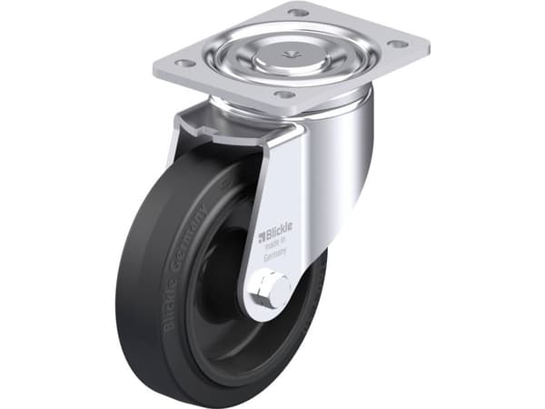 Blickle 851806 LH-POEV 160XR Ohjauspyörä terästä Pyörän halkaisija: 160 mm Kantavuus (max.): 400 kg 1 kpl
