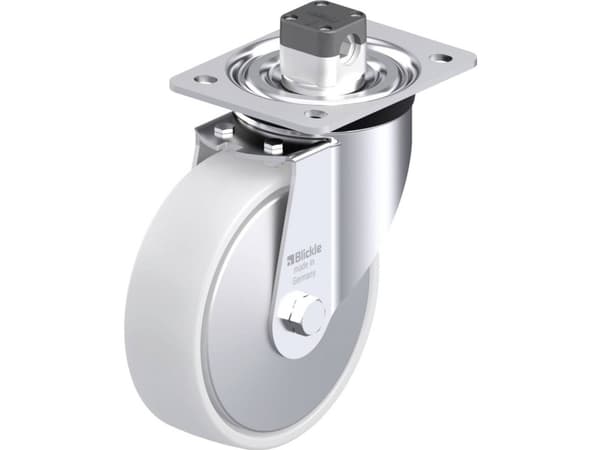 Blickle 852640 L-PO 160K-CS11-FA Teräksinen kääntöpyörä Pyörän halkaisija: 160 mm Kantavuus (max.): 400 kg 1 kpl