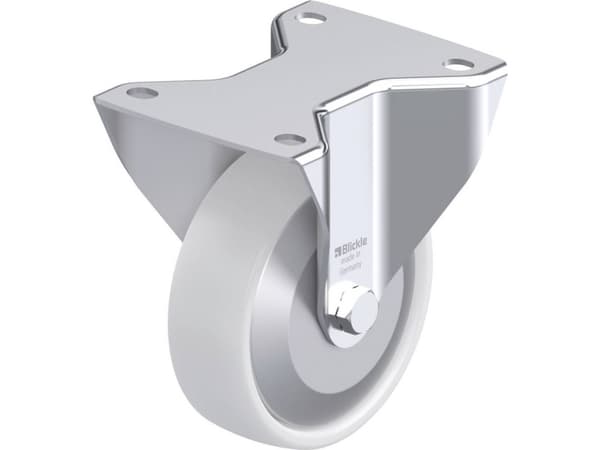 Blickle 852732 BK-PO 125XR-3-FA Kiinteä teräspyörä Pyörän halkaisija: 125 mm Kantavuus (max.): 350 kg 1 kpl