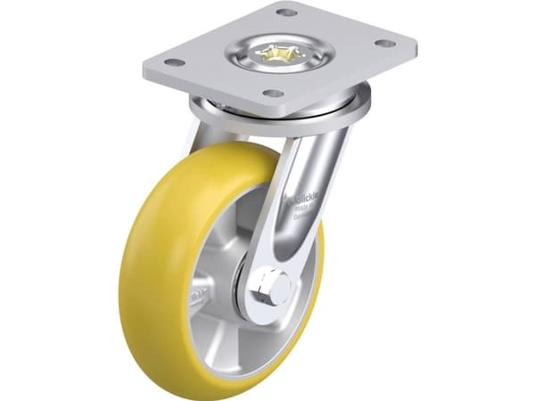 Blickle 884488 LO-ALTH 160K-CO Raskaan sarjan kääntyvä pyörä Pyörän halkaisija: 160 mm Kantavuus (max.): 750 kg 1 kpl