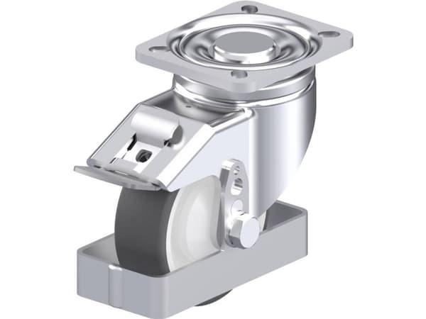 Blickle 885568 LH-POTH 100K-1-FI-FS Teräksinen kääntöpyörä Pyörän halkaisija: 100 mm Kantavuus (max.): 300 kg 1 kpl