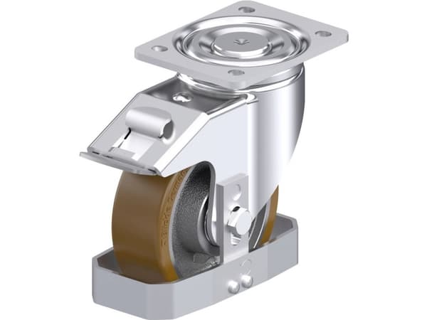 Blickle 885716 LH-GB 150K-FI-FS Teräksinen kääntöpyörä Pyörän halkaisija: 150 mm Kantavuus (max.): 800 kg 1 kpl