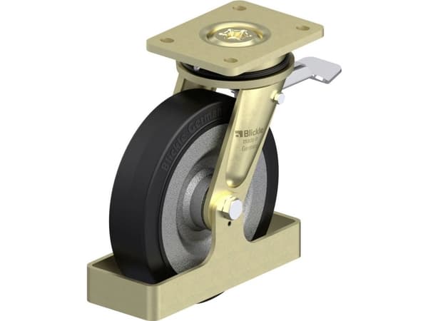 Blickle 886458 LS-SE 200K-ST-FS Raskaspyörä Pyörän halkaisija: 200 mm Kantavuus (max.): 600 kg 1 kpl
