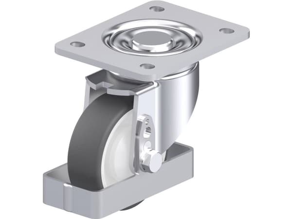 Blickle 895704 LH-POTH 100K-3-FS Teräksinen kääntöpyörä Pyörän halkaisija: 100 mm Kantavuus (max.): 300 kg 1 kpl