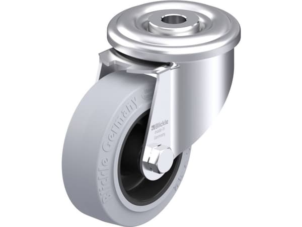 Blickle 901216 LER-POEV 80G-SG Teräksinen kääntöpyörä Pyörän halkaisija: 80 mm Kantavuus (max.): 140 kg 1 kpl