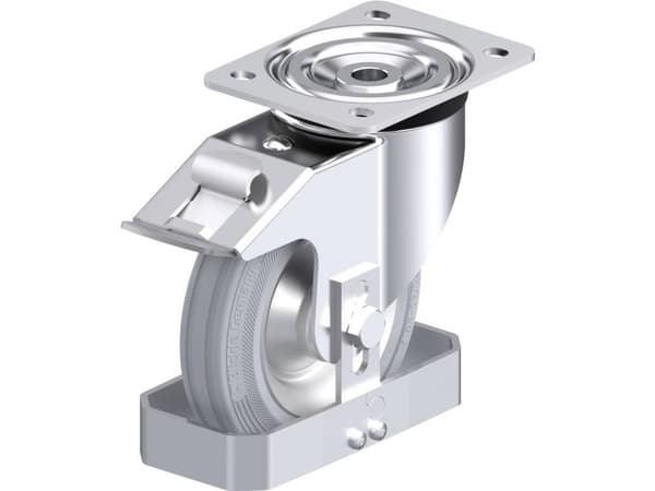 Blickle 902311 L-RD 162R-FI-VLI-FS Teräksinen kääntöpyörä Pyörän halkaisija: 160 mm Kantavuus (max.): 225 kg 1 kpl