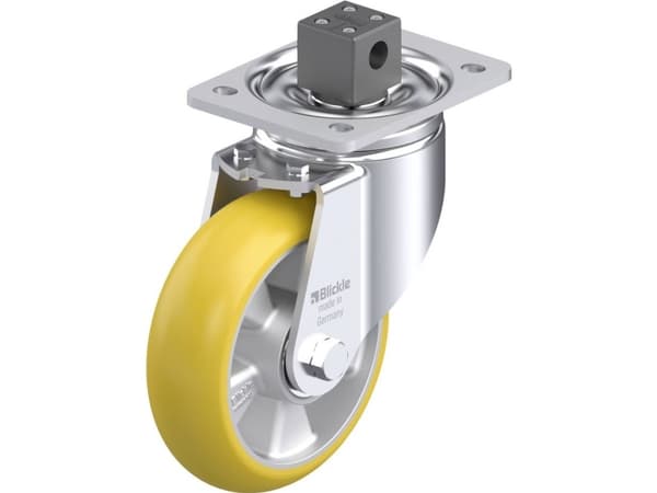 Blickle 906885 LH-ALTH 160K-CS13-CO Teräksinen kääntöpyörä Pyörän halkaisija: 160 mm Kantavuus (max.): 750 kg 1 kpl