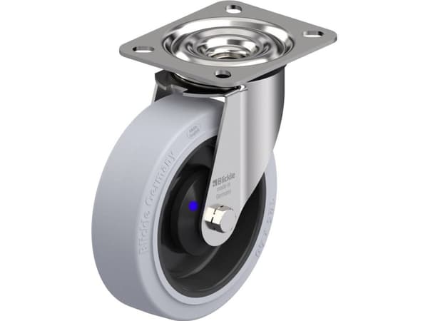 Blickle 927145 LEX-POEV 125XKA-SG Ohjauspyörä ruostumatonta terästä Pyörän halkaisija: 125 mm Kantavuus (max.): 150 kg 1 kpl