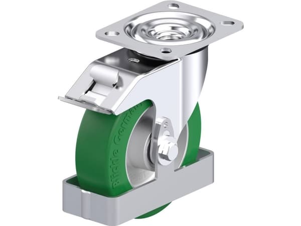Blickle 911531 L-ALST 125K-FI-FS Styrehjul i stål Hjuldiameter: 125 mm Bæreevne (maks.): 250 kg 1 stk