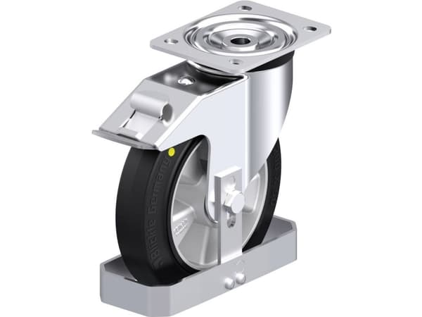 Blickle 915800 L-ALEV 200K-FI-EL-FS Teräksinen kääntöpyörä Pyörän halkaisija: 200 mm Kantavuus (max.): 400 kg 1 kpl