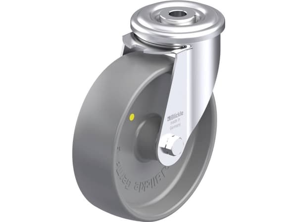Blickle 934578 LER-PO 125G-ELS Styrehjul i stål Hjuldiameter: 125 mm Bæreevne (maks.): 150 kg 1 stk