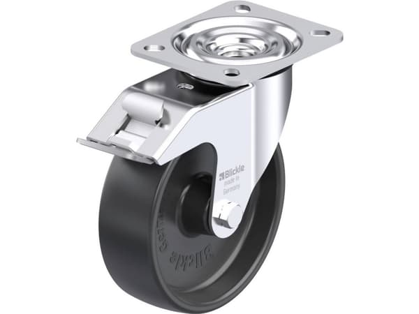 Blickle 1685 L-PP 125G-FI Teräksinen kääntöpyörä Pyörän halkaisija: 125 mm Kantavuus (max.): 200 kg 1 kpl