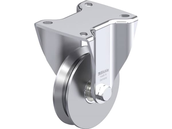 Blickle 364083 BH-DSPK 100K-1 Kiinteä teräspyörä Pyörän halkaisija: 100 mm Kantavuus (max.): 300 kg 1 kpl