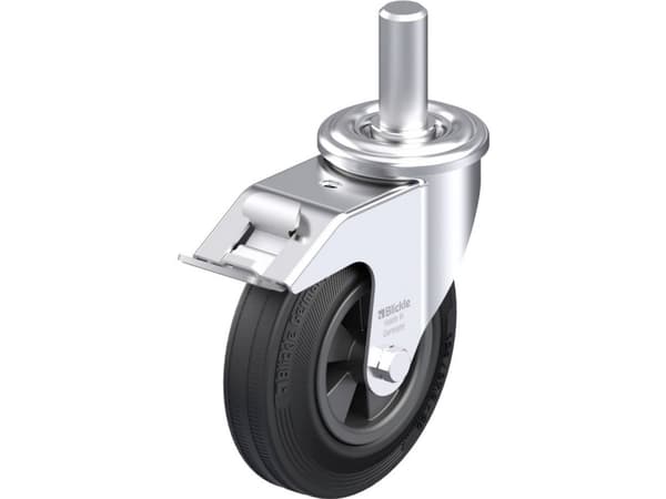 Blickle 577536 LEZ-VPP 125G-FI Teräksinen kääntöpyörä Pyörän halkaisija: 125 mm Kantavuus (max.): 100 kg 1 kpl