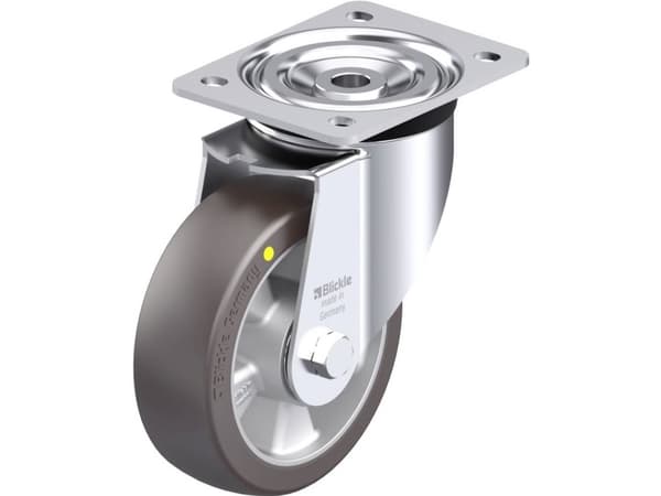 Blickle 936464 L-ALST 150K-AS Teräksinen kääntöpyörä Pyörän halkaisija: 150 mm Kantavuus (max.): 400 kg 1 kpl