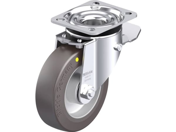 Blickle 936484 LK-ALST 125K-1-ST-AS Teräksinen kääntöpyörä Pyörän halkaisija: 125 mm Kantavuus (max.): 350 kg 1 kpl