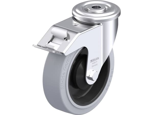 Blickle 635789 LER-POEV 125KA-FI-SG Teräksinen kääntöpyörä Pyörän halkaisija: 125 mm Kantavuus (max.): 150 kg 1 kpl