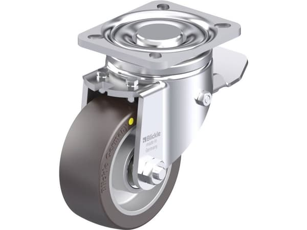 Blickle 936519 LH-ALST 100K-1-ST-AS Teräksinen kääntöpyörä Pyörän halkaisija: 100 mm Kantavuus (max.): 320 kg 1 kpl