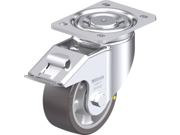 Blickle 936526 LH-ALST 127K-FI-AS Ohjauspyörä terästä Pyörän halkaisija: 125 mm Kantavuus (max.): 450 kg 1 kpl