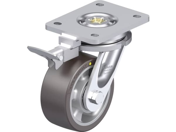 Blickle 936550 LO-ALST 127K-AS-RI4 Styrehjul til tung last Hjuldiameter: 125 mm Bæreevne (maks.): 450 kg 1 stk