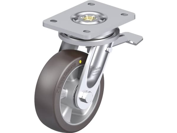 Blickle 936555 LO-ALST 150K-ST-AS Raskaan sarjan kääntöpyörä Pyörän halkaisija: 150 mm Kantavuus (max.): 500 kg 1 kpl