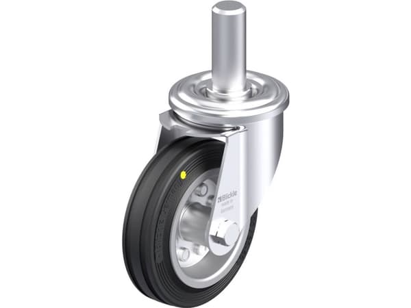 Blickle 678920 LEZ-VE 100R-EL Styrehjul i stål Hjuldiameter: 100 mm Bæreevne (maks.): 70 kg 1 stk