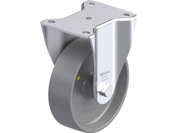 Blickle 936978 BH-PO 160G-ELS Fast hjul i stål Hjuldiameter: 160 mm Bæreevne (maks.): 450 kg 1 stk