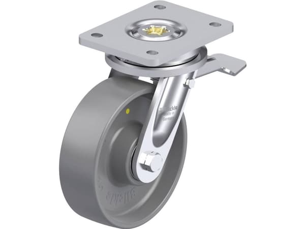 Blickle 937036 LO-PO 160K-ST-ELS Raskaan sarjan kääntyvä pyörä Pyörän halkaisija: 160 mm Kantavuus (max.): 450 kg 1 kpl