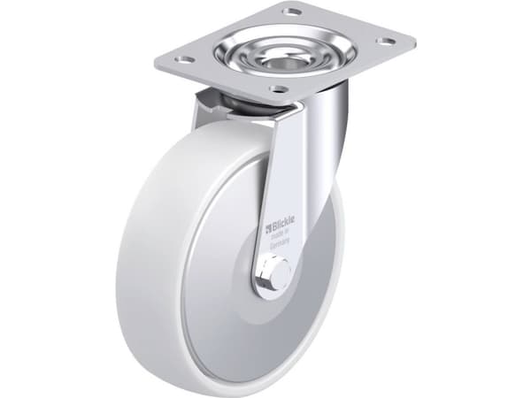 Blickle 749578 LE-PO 175R-FA Teräksinen kääntöpyörä Pyörän halkaisija: 175 mm Kantavuus (max.): 300 kg 1 kpl