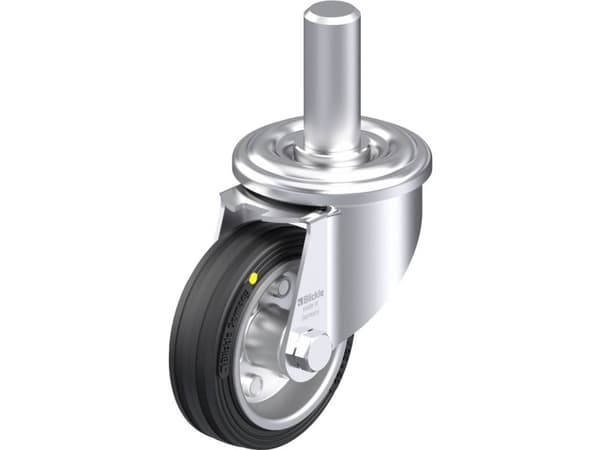 Blickle 749908 LEZ-VE 80R-EL Teräksinen kääntöpyörä Pyörän halkaisija: 80 mm Kantavuus (max.): 50 kg 1 kpl