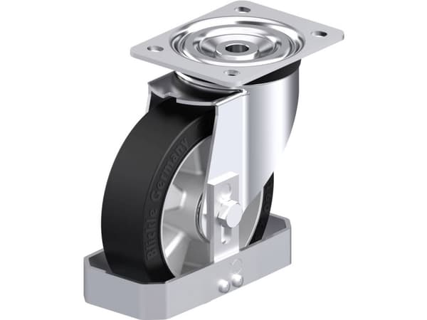 Blickle 938518 L-ALEV 160K-FS Teräksinen kääntöpyörä Pyörän halkaisija: 160 mm Kantavuus (max.): 400 kg 1 kpl