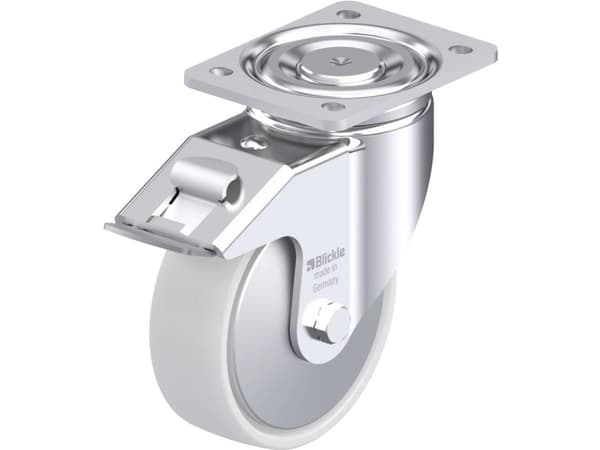 Blickle 750010 LH-PO 150G-FI-FA Teräksinen kääntöpyörä Pyörän halkaisija: 150 mm Kantavuus (max.): 400 kg 1 kpl