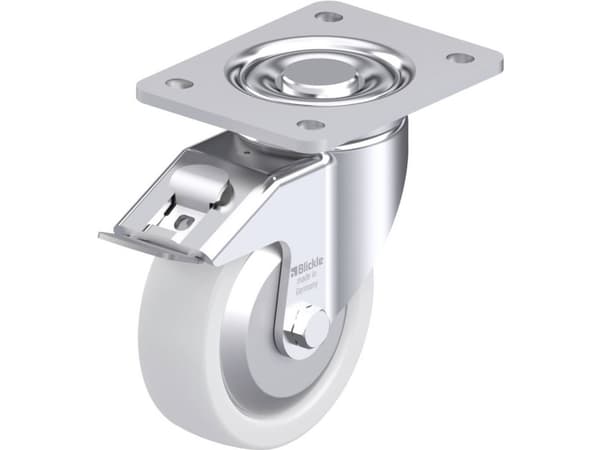 Blickle 750162 LH-SPO 125G-3-FI-FA Teräksinen kääntöpyörä Pyörän halkaisija: 125 mm Kantavuus (max.): 700 kg 1 kpl