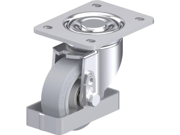 Blickle 938587 LH-ALEV 100K-3-SG-FS Teräksinen kääntöpyörä Pyörän halkaisija: 100 mm Kantavuus (max.): 200 kg 1 kpl