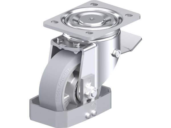 Blickle 938620 LH-ALEV 127K-ST-SG-FS Teräksinen kääntöpyörä Pyörän halkaisija: 125 mm Kantavuus (max.): 300 kg 1 kpl.