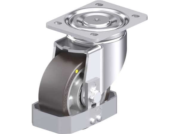 Blickle 939182 LH-ALST 127K-AS-FS Ohjauspyörä terästä Pyörän halkaisija: 125 mm Kantavuus (max.): 450 kg 1 kpl