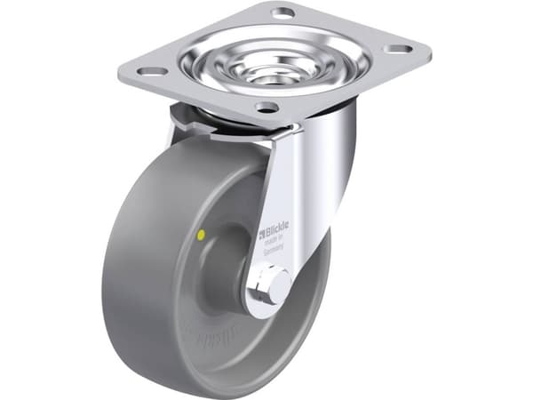Blickle 445874 L-PO 100G-ELS Teräksinen kääntöpyörä Pyörän halkaisija: 100 mm Kantavuus (max.): 250 kg 1 kpl