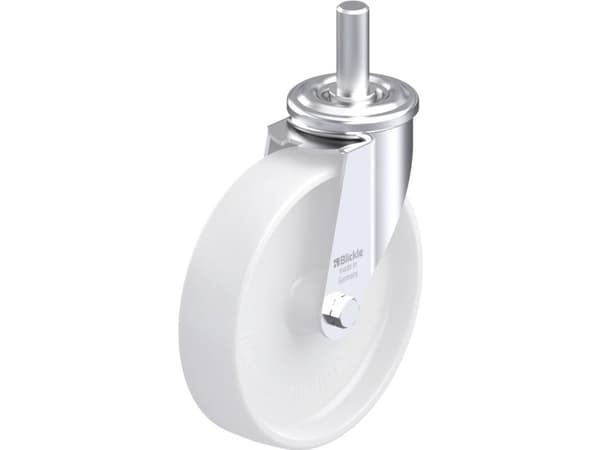 Blickle 580290 LEZ-PO 200G-22 Teräksinen kääntöpyörä Pyörän halkaisija: 200 mm Kantavuus (max.): 300 kg 1 kpl