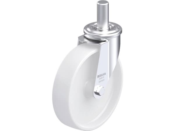 Blickle 580308 LEZ-PO 200G-27 Teräksinen kääntöpyörä Pyörän halkaisija: 200 mm Kantavuus (max.): 300 kg 1 kpl