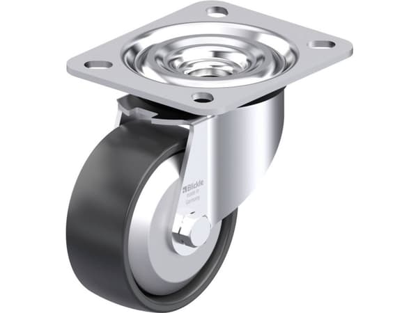 Blickle 58586 L-PP 80G-FA Teräksinen kääntöpyörä Pyörän halkaisija: 80 mm Kantavuus (max.): 120 kg 1 kpl
